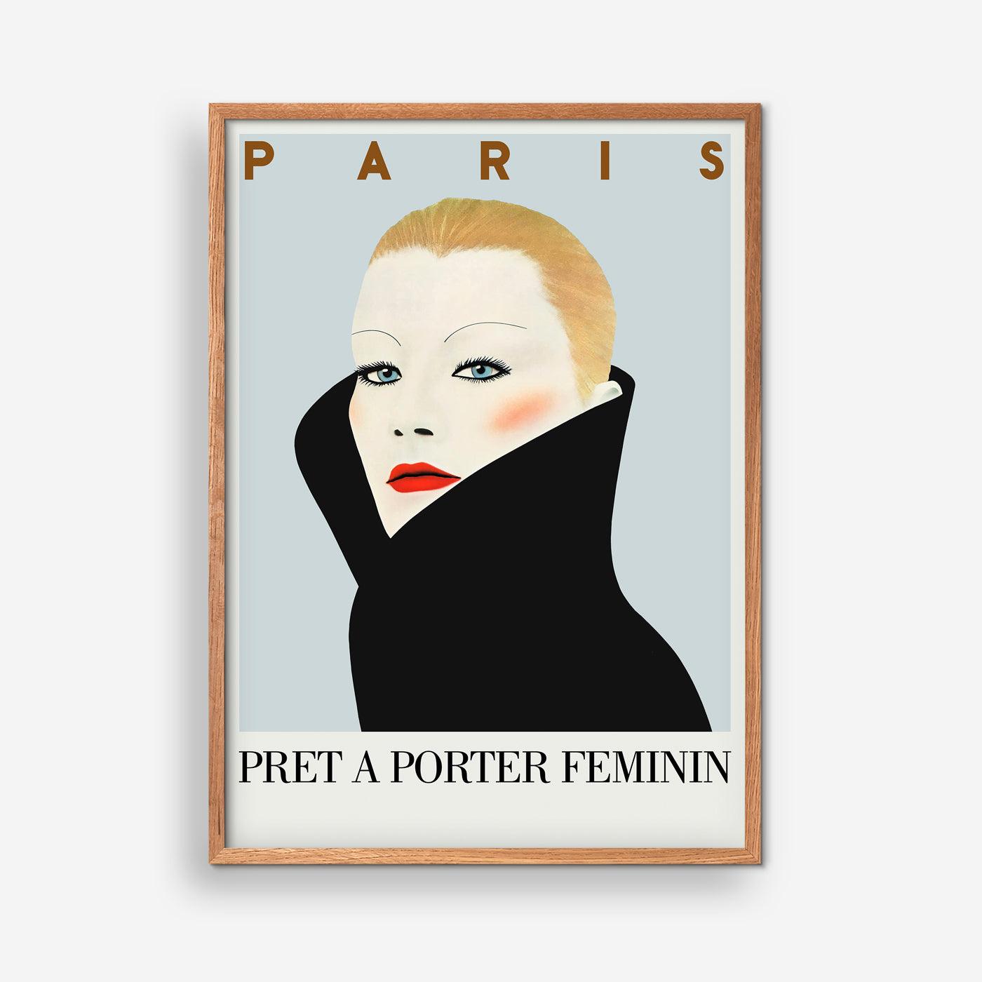 Pret a Porter Feminin Fashion plakat