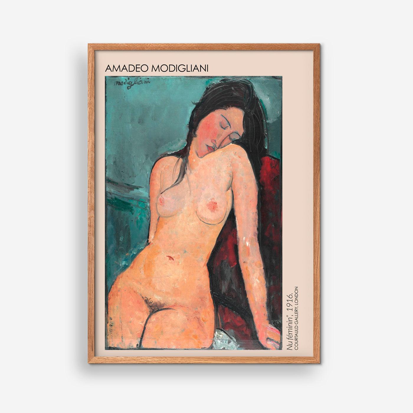 Nu Féminin - Amadeo Modigliani