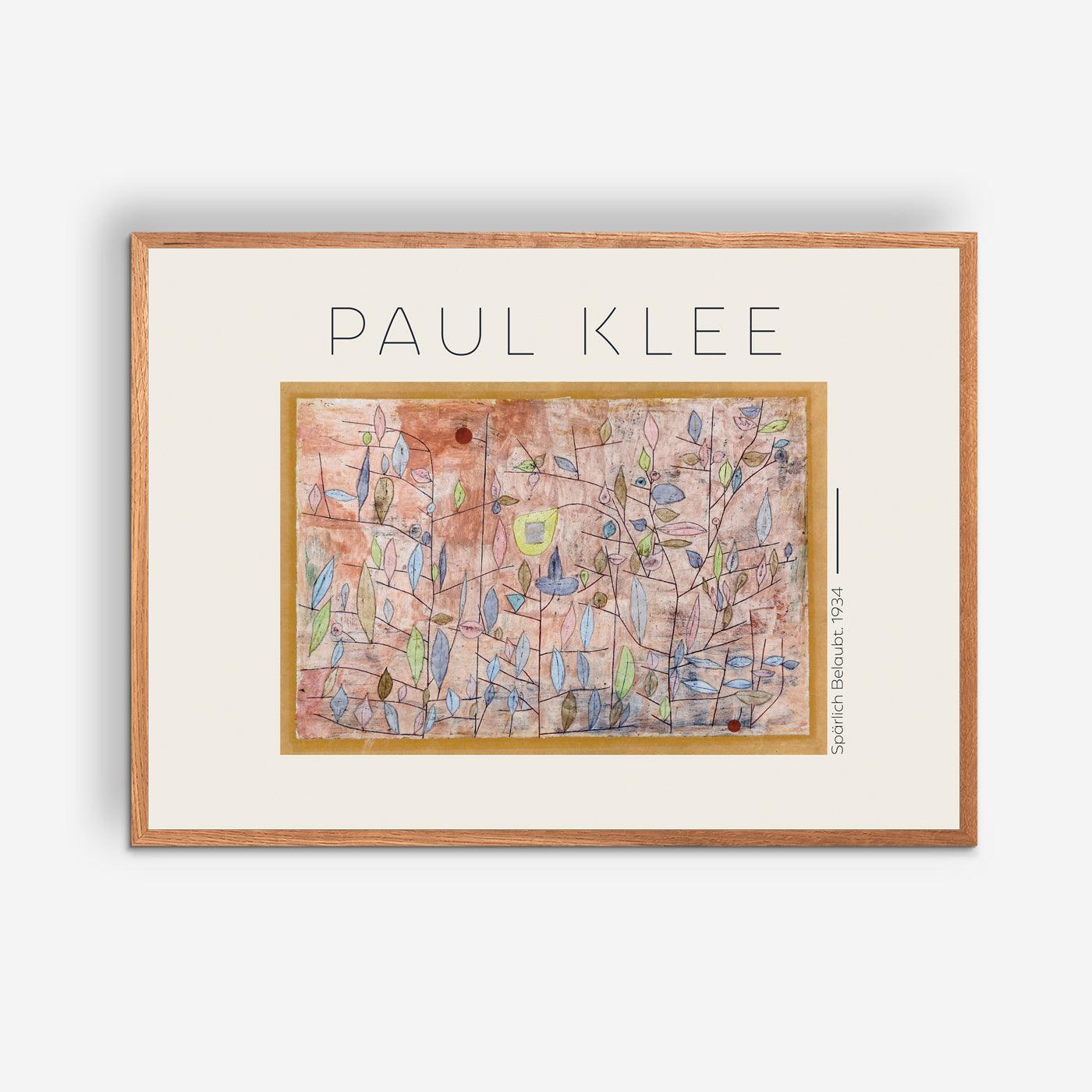 Spärlich Belaubt 1934 - Paul Klee