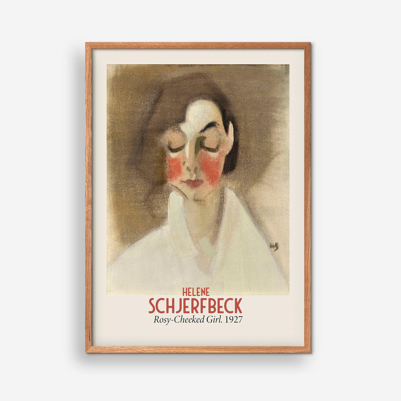 Helene Schjerfbeck - Rosy-Cheeked Girl 1927