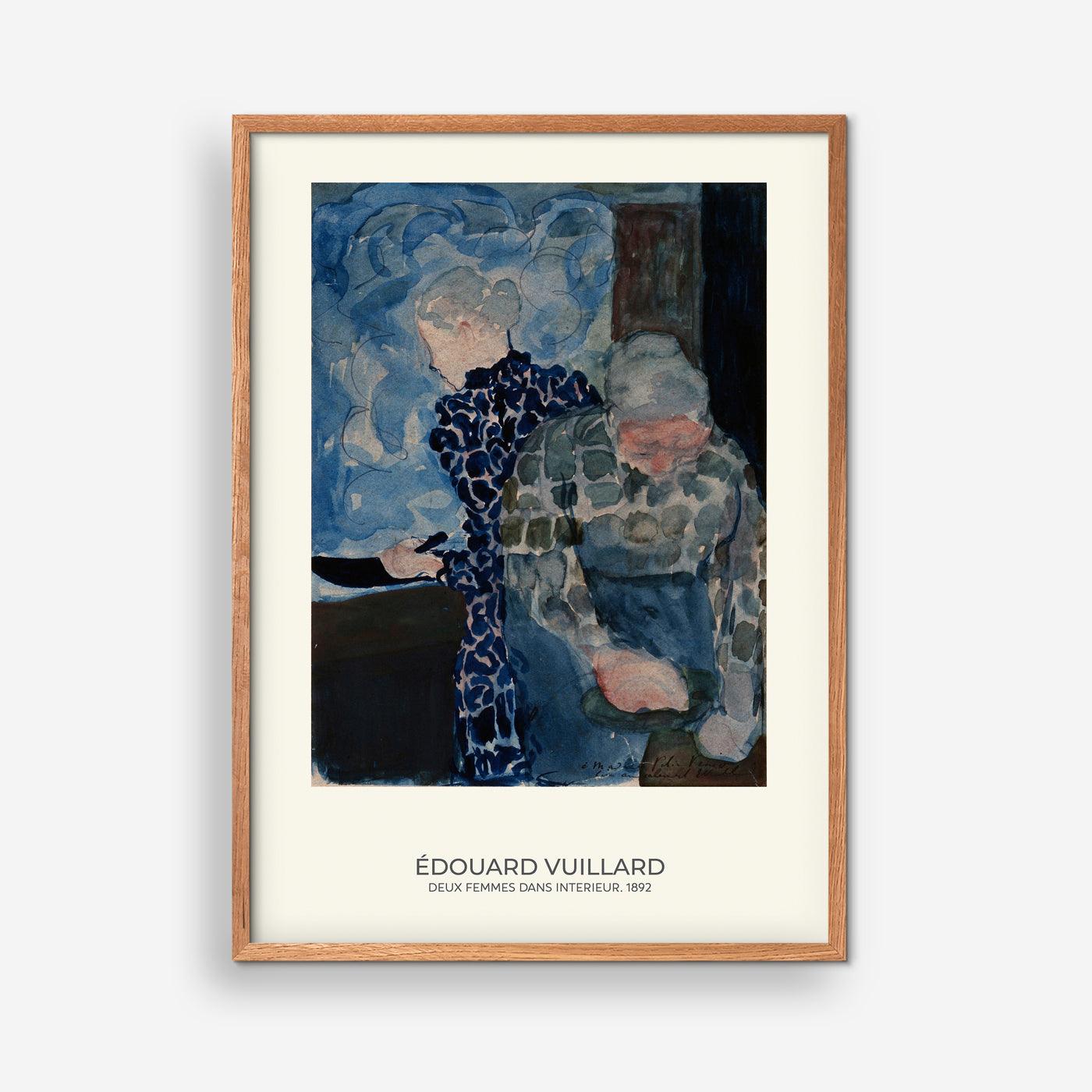Deux Femmes Dans Interieur, 1892 - Vuillard