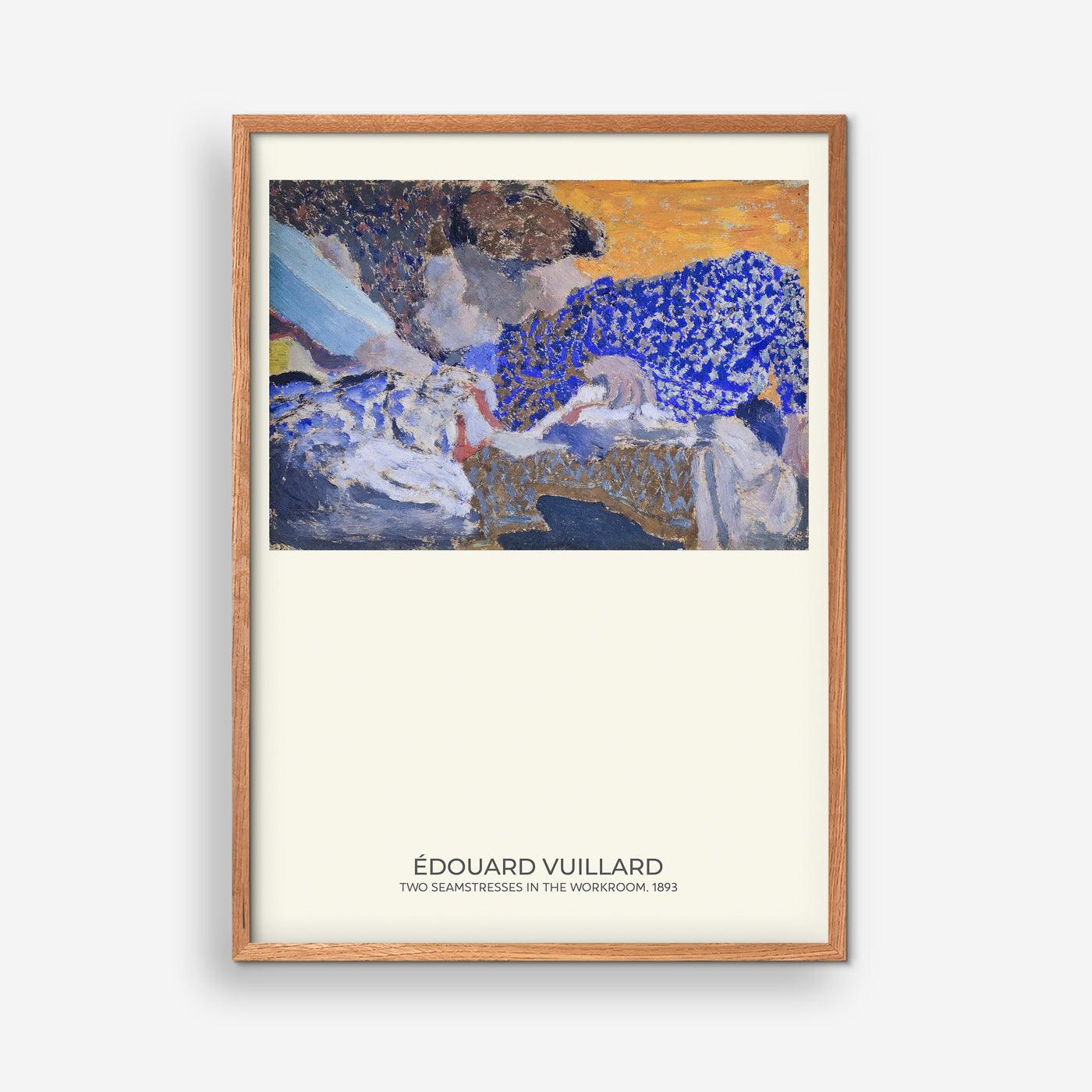 Two Seamstresses In The Workroom, 1893