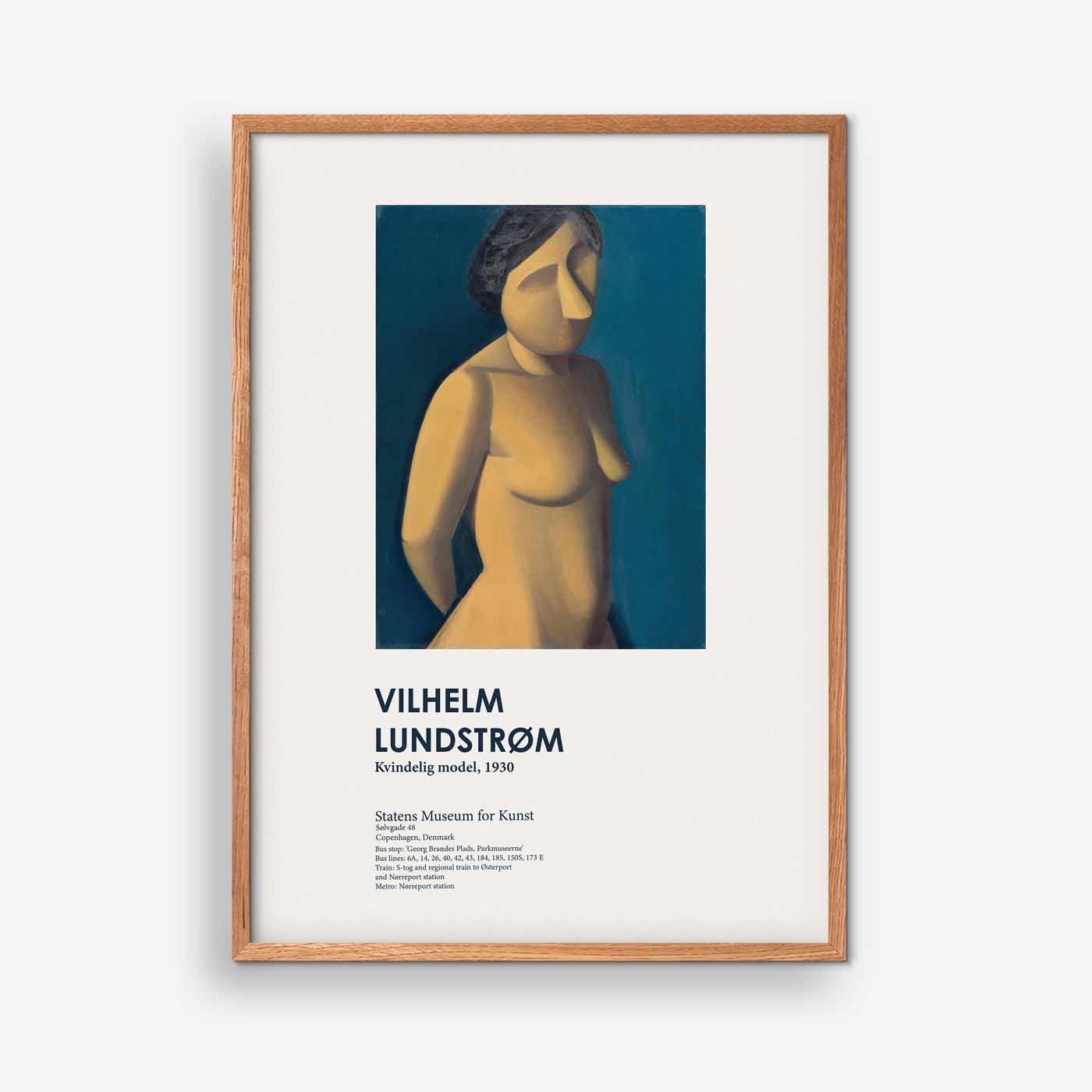 Female model, 1930 - Vilhelm Lundstrøm