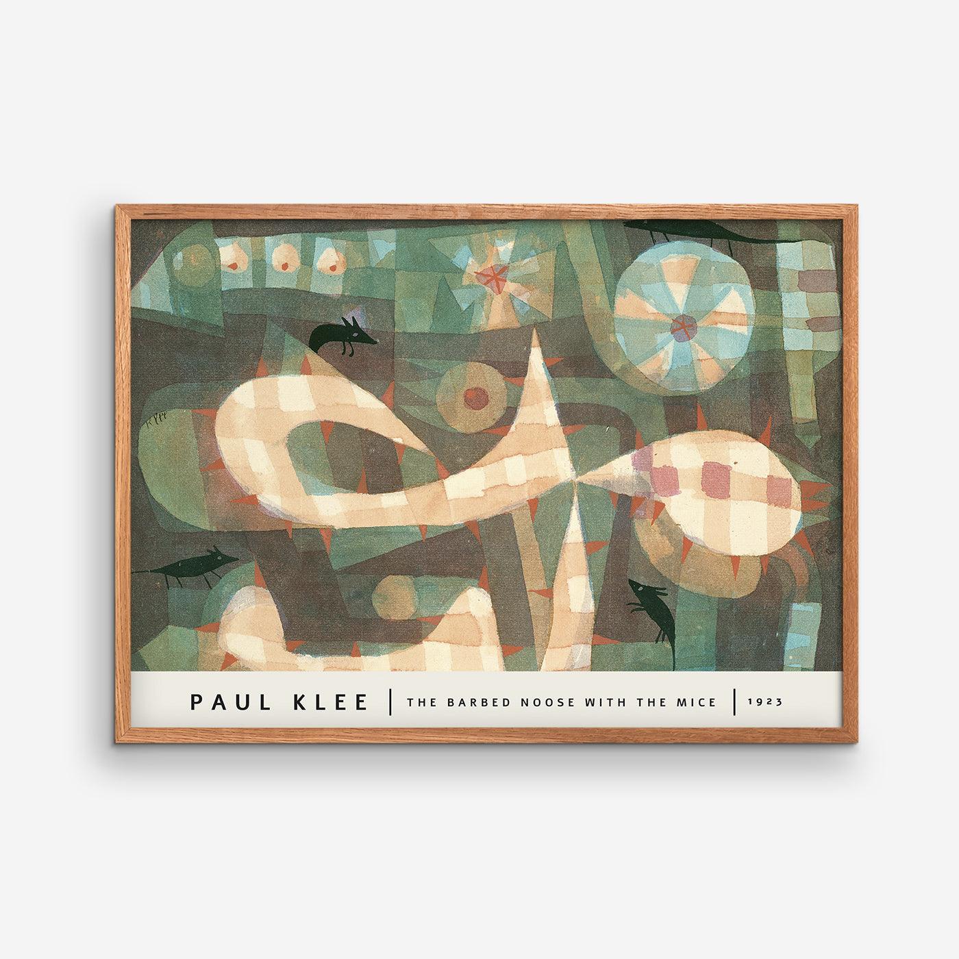 The Barbed Noose With The Mice - Paul Klee