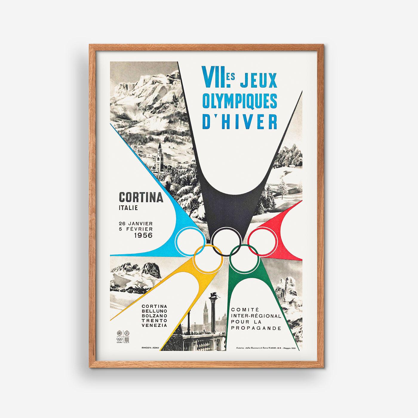 Jeux Olympiques D'Hiver, Cortina 1955