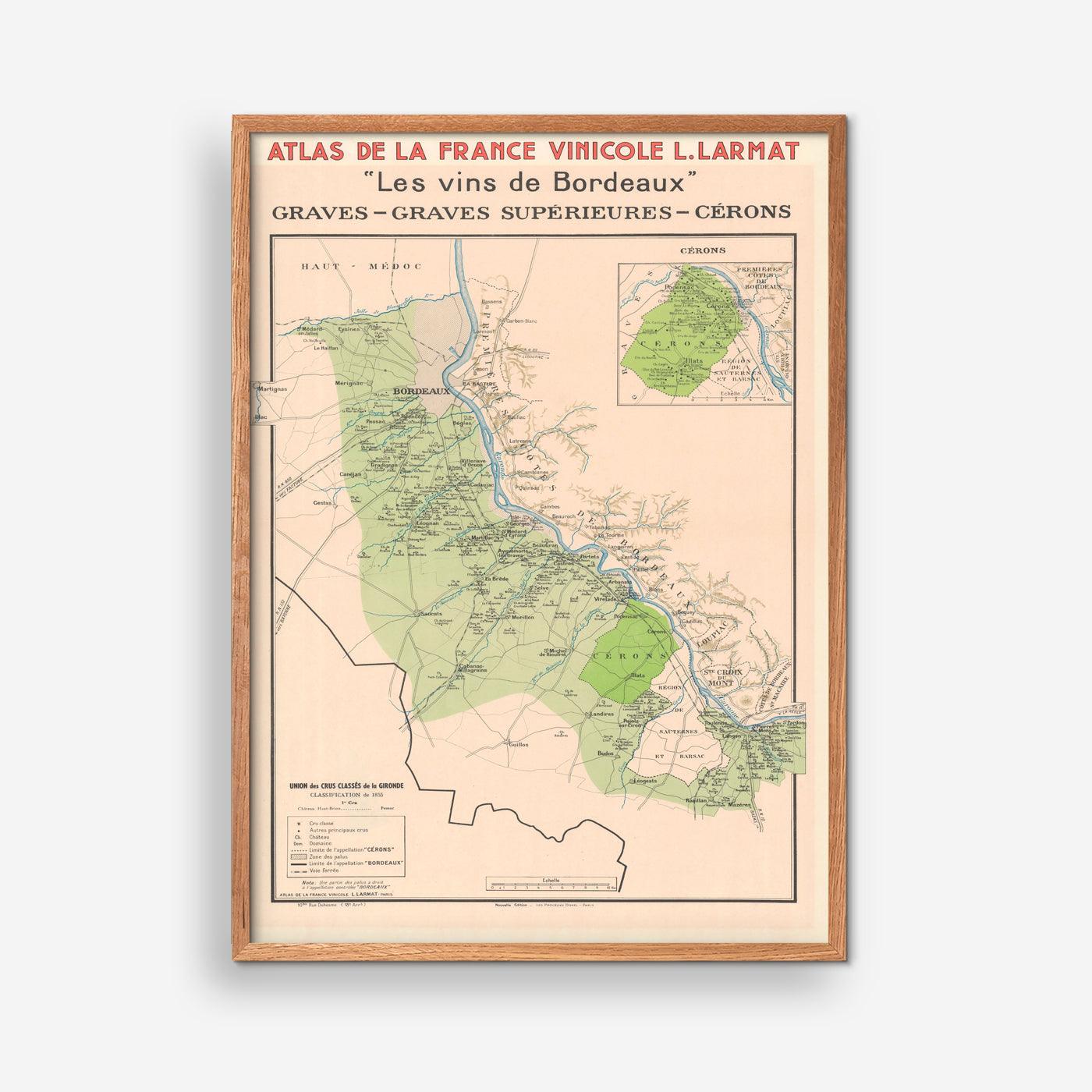 Franske vinregioner - Bordeaux, Cérones - Louis Larmat