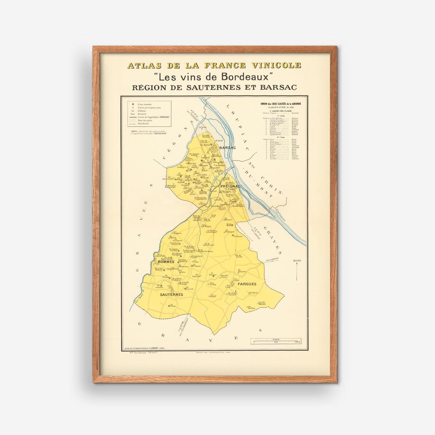 Franske vinregioner - Bordeaux, Sauternes - Louis Larmat