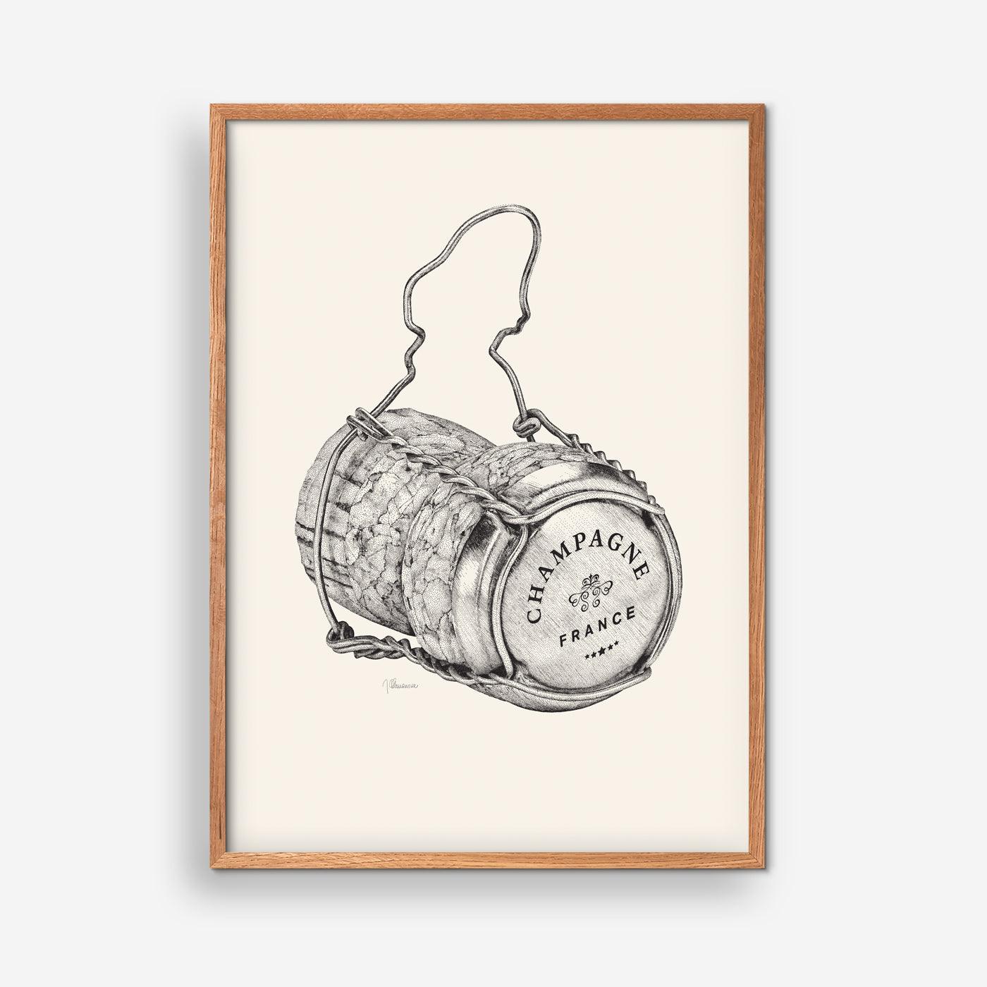 Champagneprop - Sort - Julie Flansmose