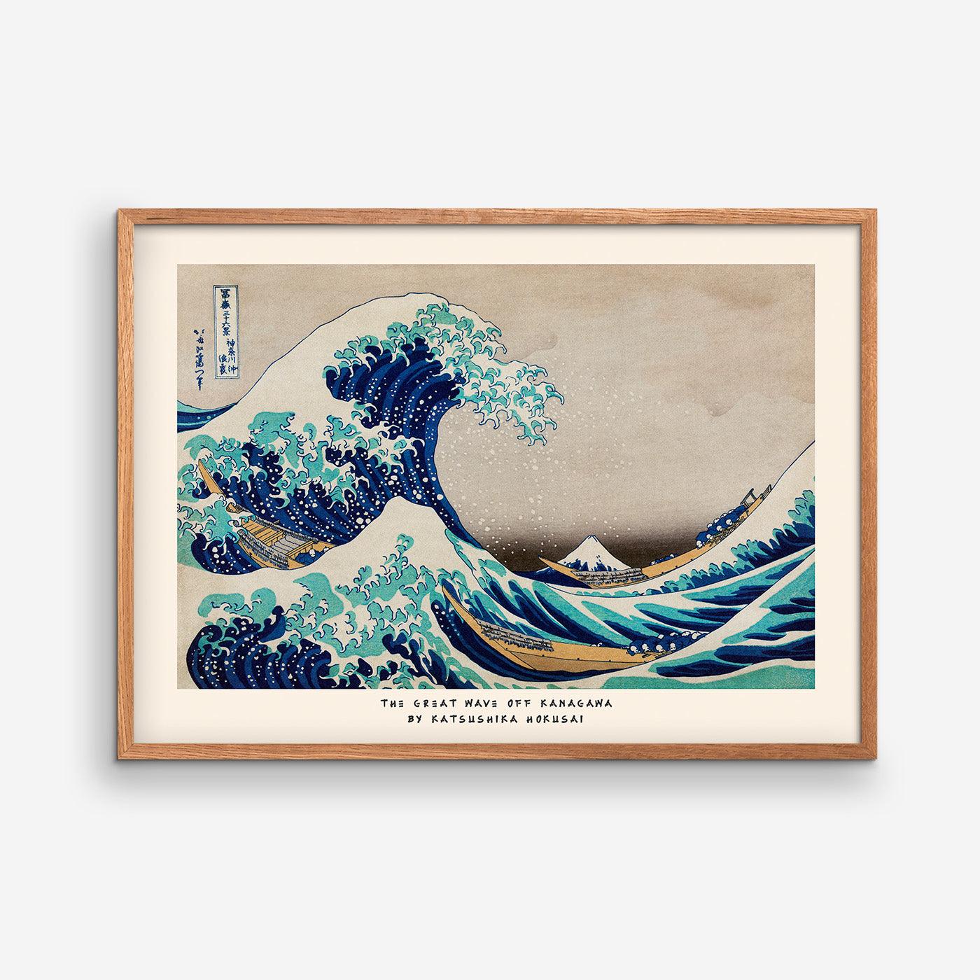The Great Wave off Kanagawa - Katsushika Hokusai