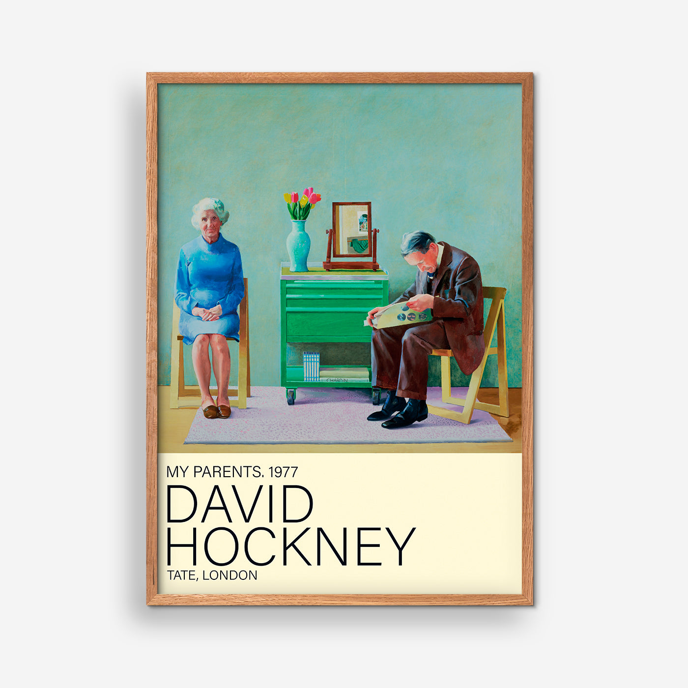 My Parents - David Hockney, 1977