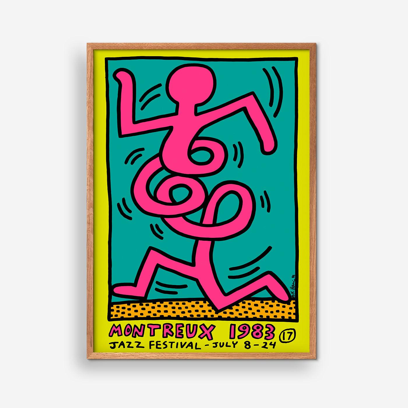 Jazz Festival Montreux 1983 music poster