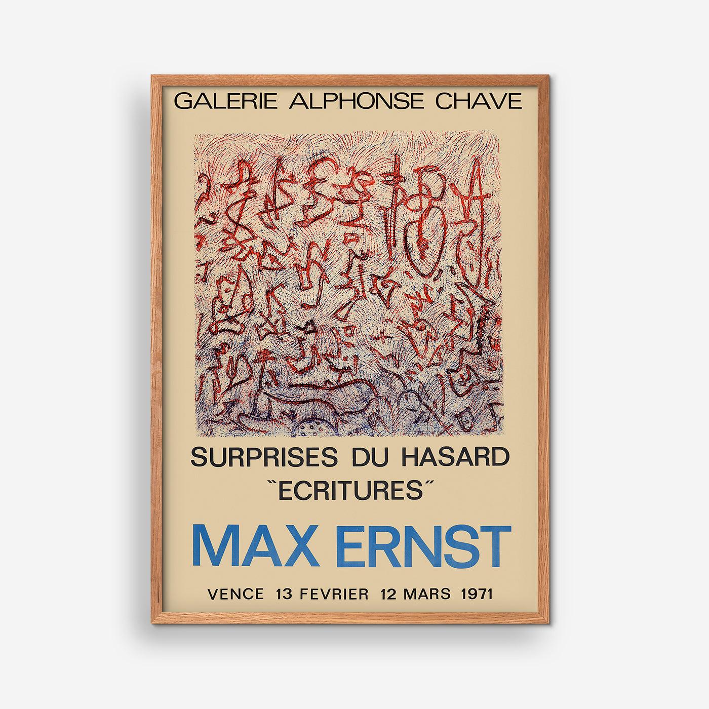 Max Ernst exhibition poster