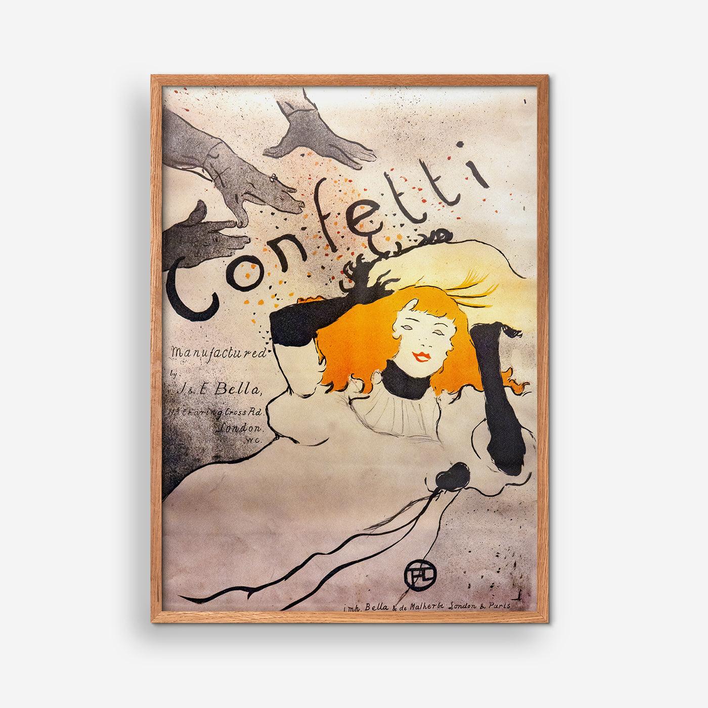 Confetti - Henri de Toulouse-Lautrec