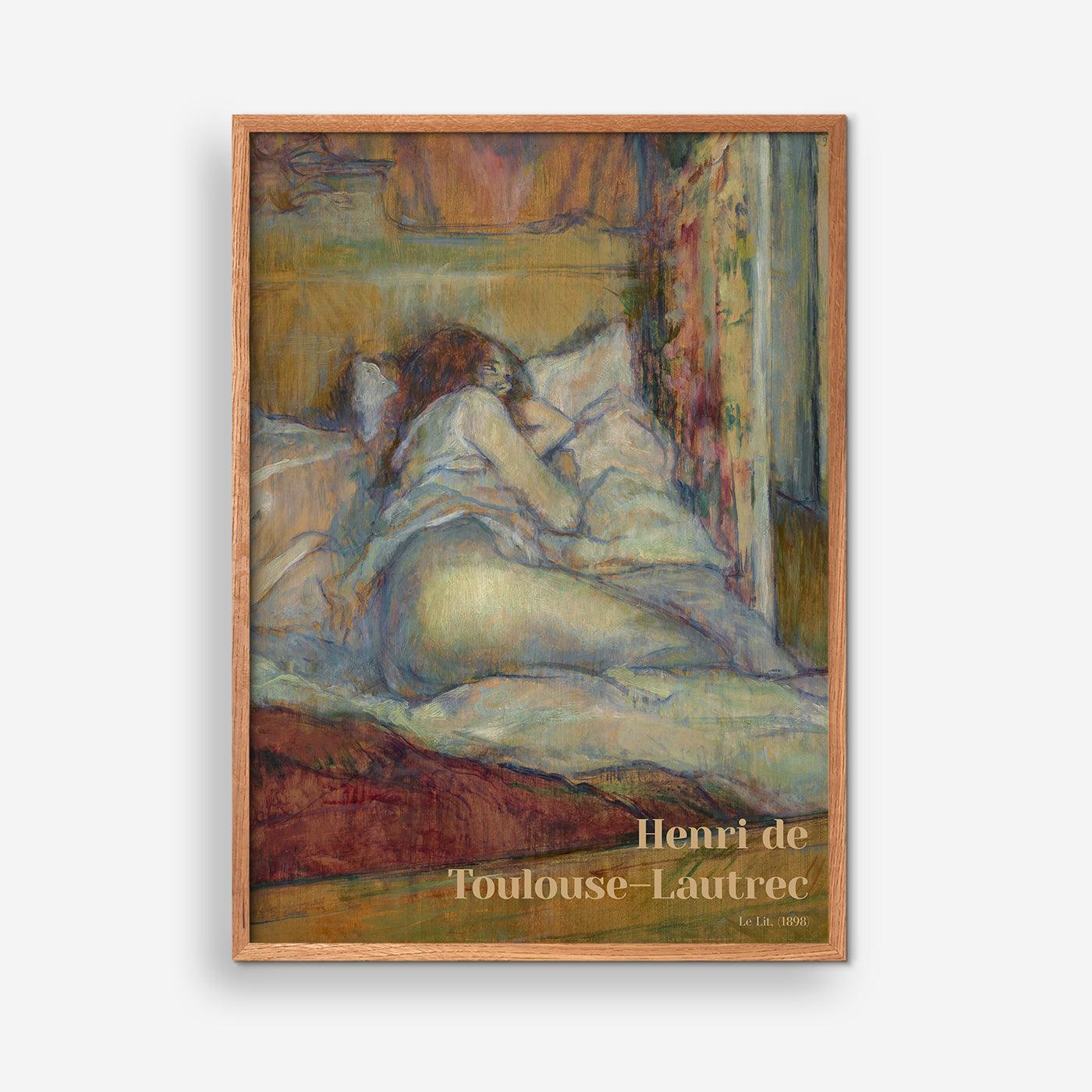 Le Lit - Henri de Toulouse-Lautrec