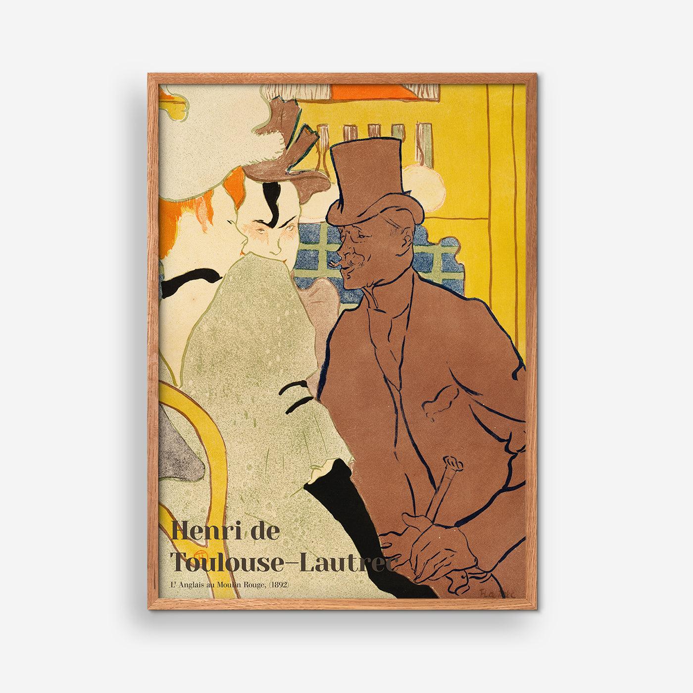 L'Anglais au Moulin Rouge - Henri de Toulouse-Lautrec