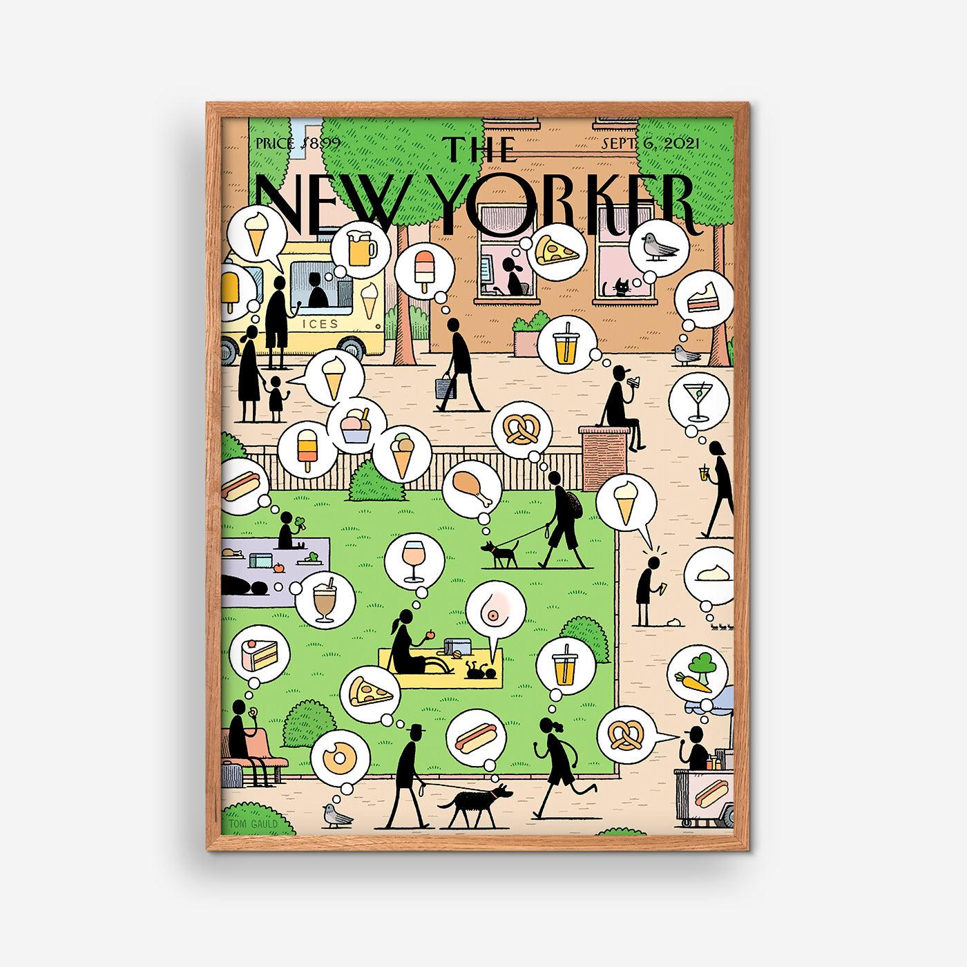 The New Yorker - Food for Thought - Tom Gauld