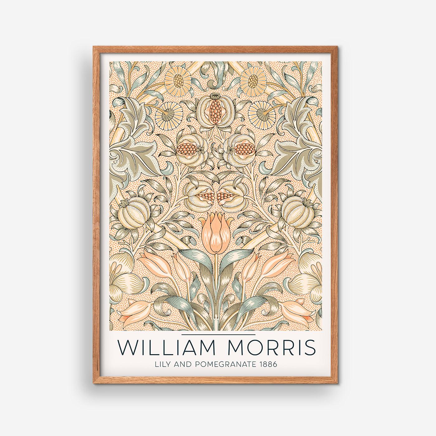 Lily and Pomegranate 1886 - William Morris