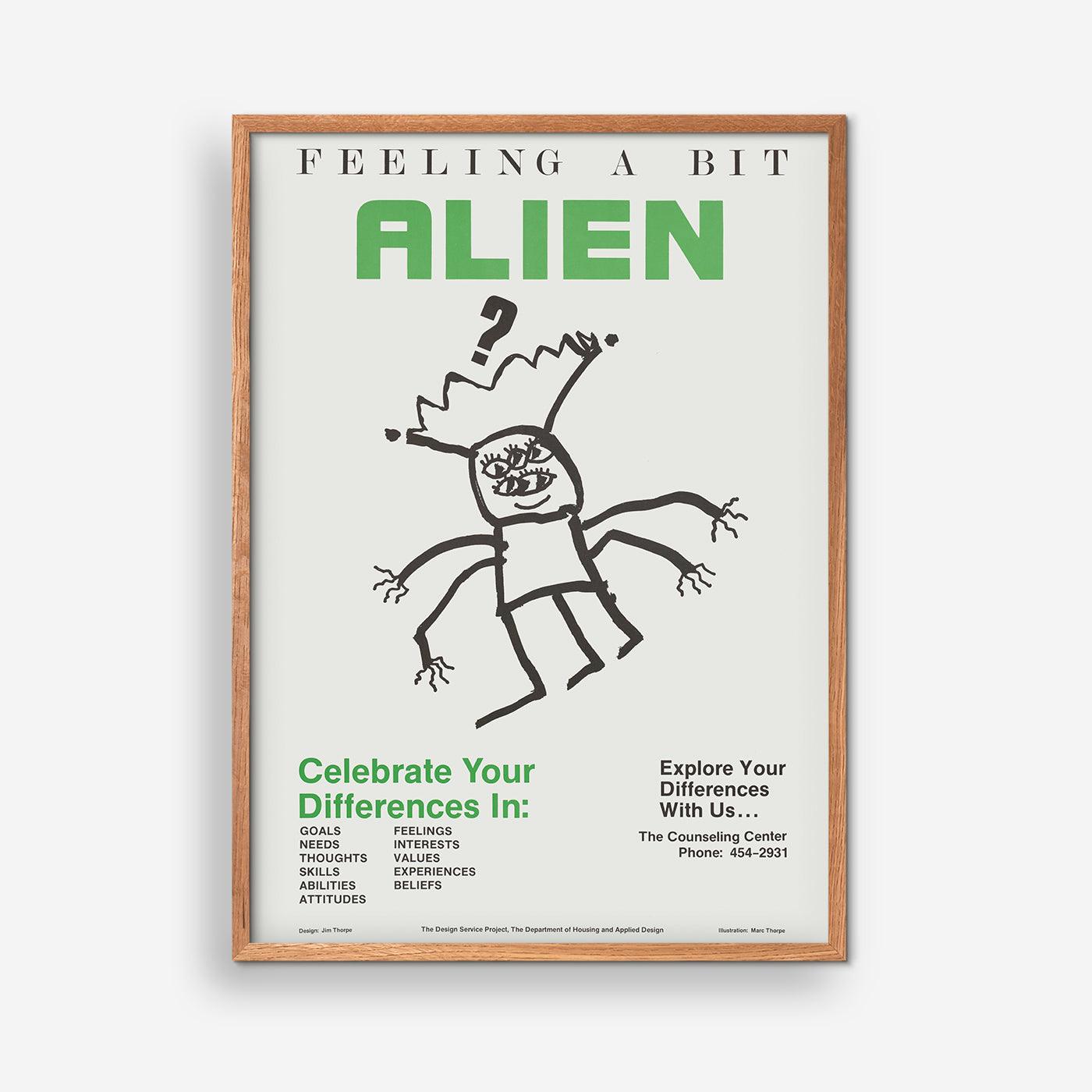 Feeling a bit alien, celebrate your differences in:.., 1983 - Jim Thorpe