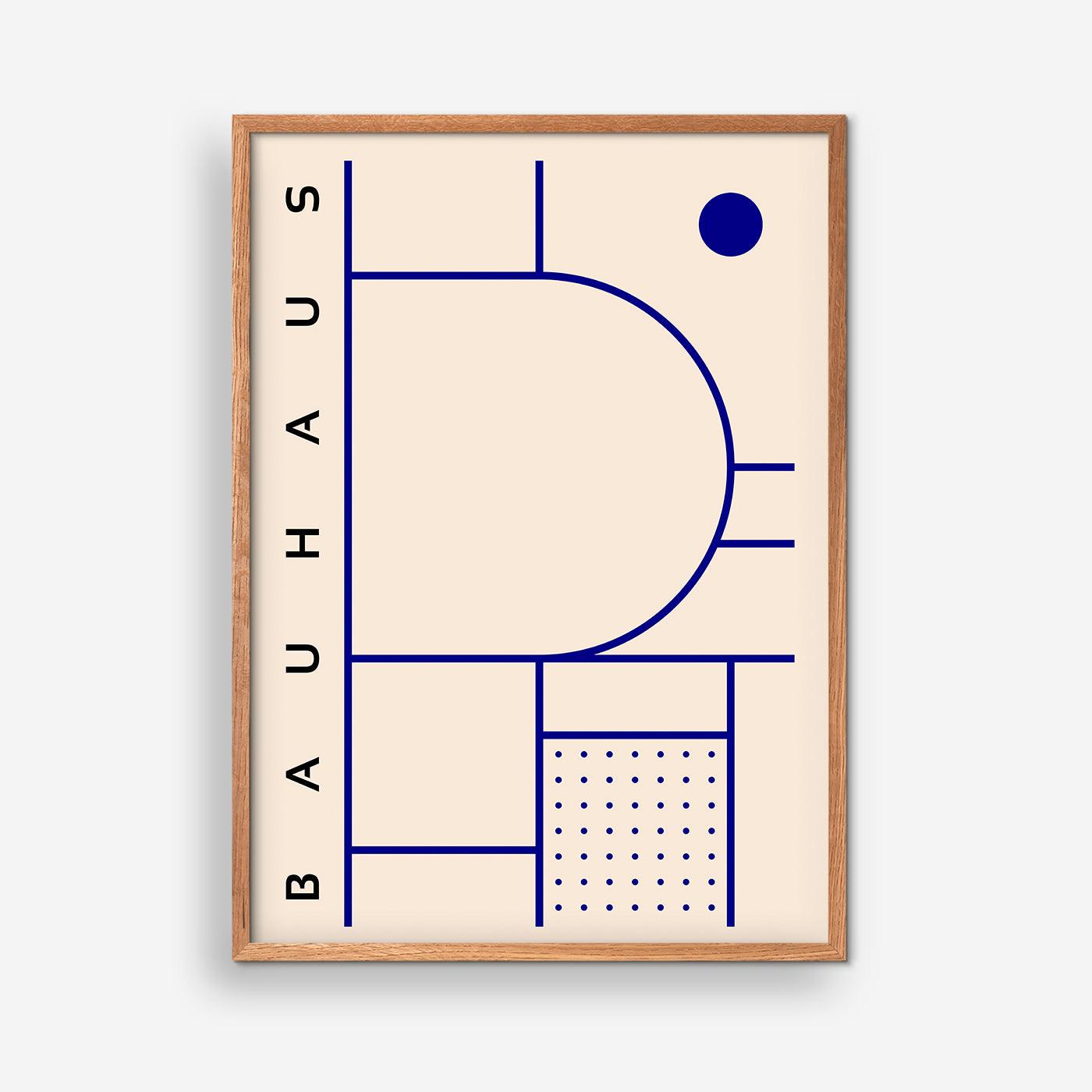 Retro Figur, Blå - Bauhaus