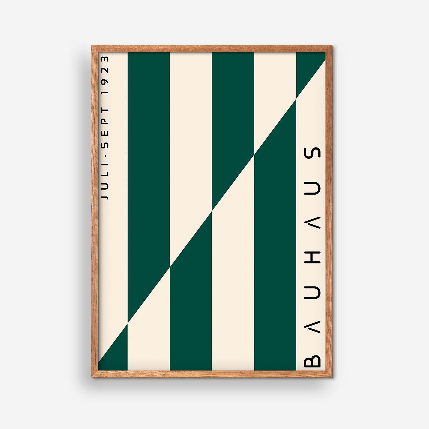 Retro Striber, Grøn - Bauhaus