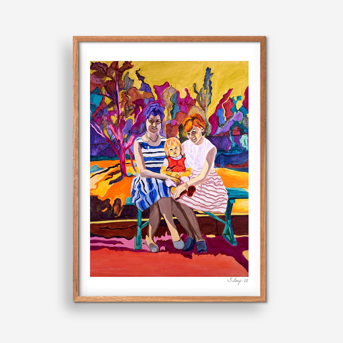 Sitting on a Bench - Susanne Luup