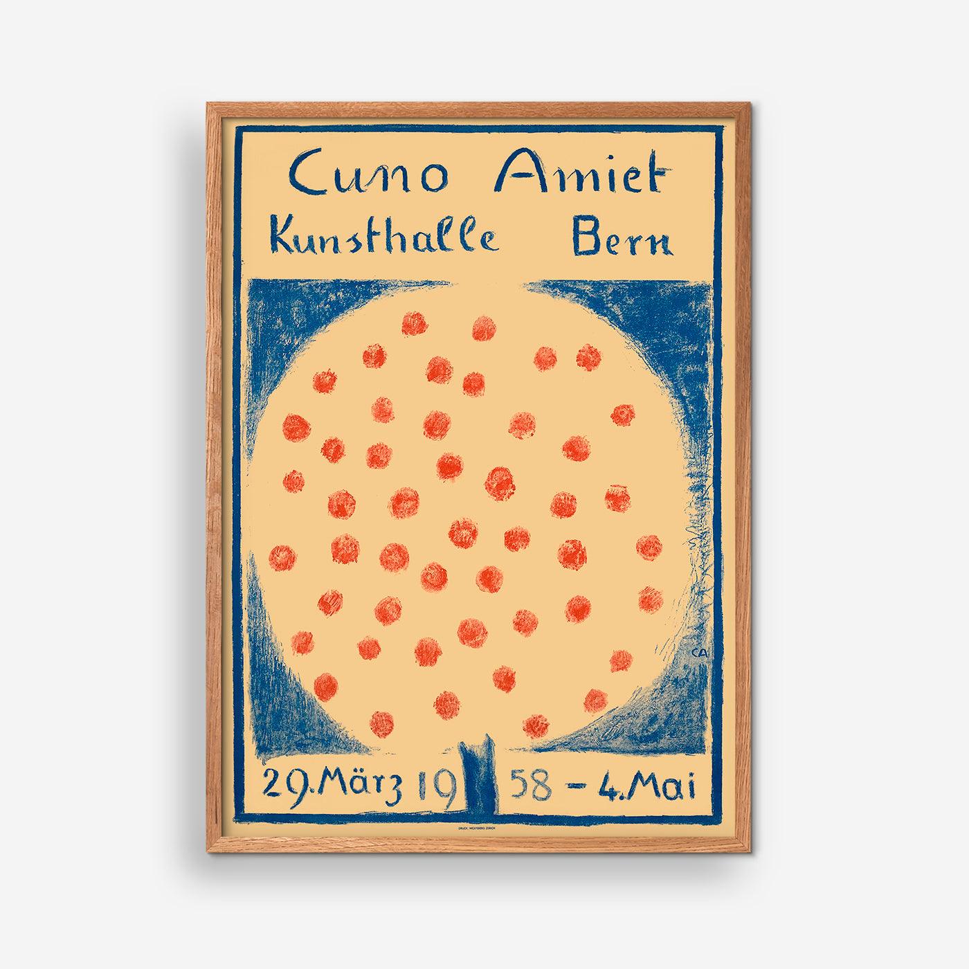 Cuno Amiet exhibition poster