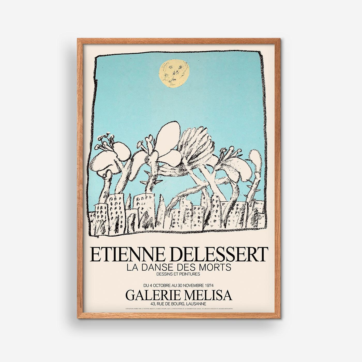 Etienne Delessert exhibition poster