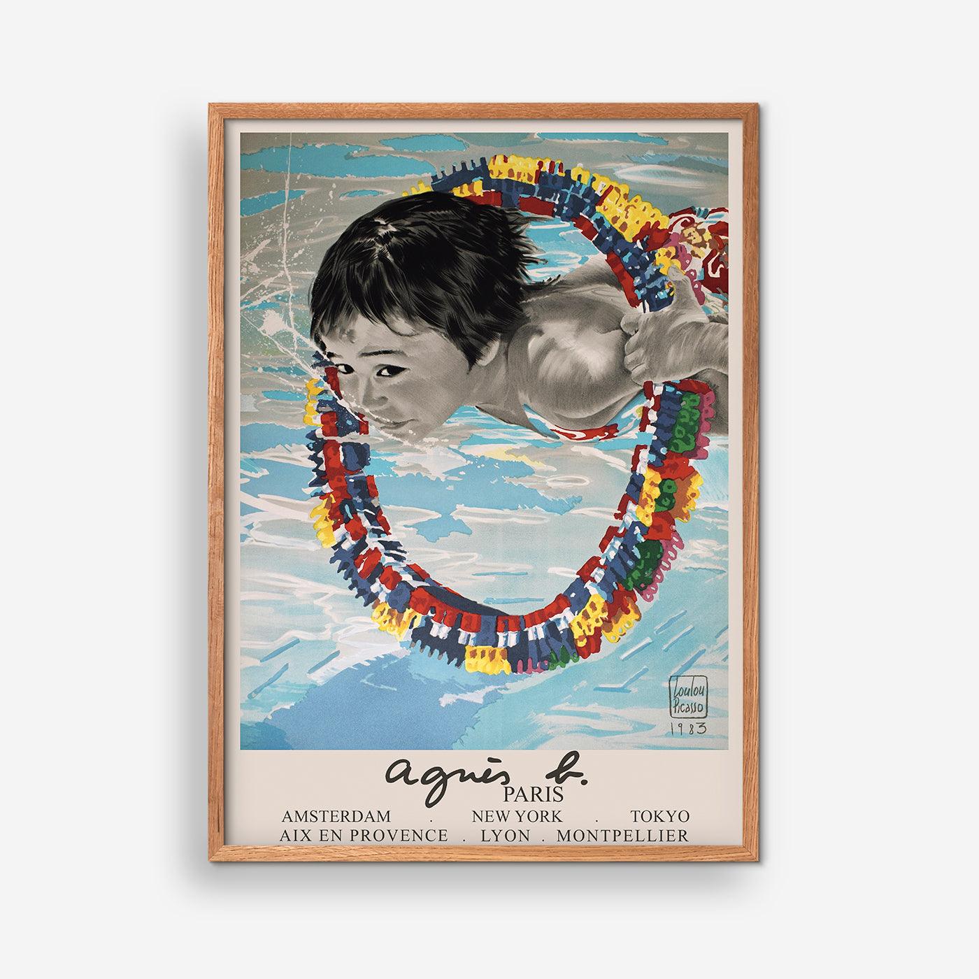 Agnes b. exhibition poster - Loulou Picasso