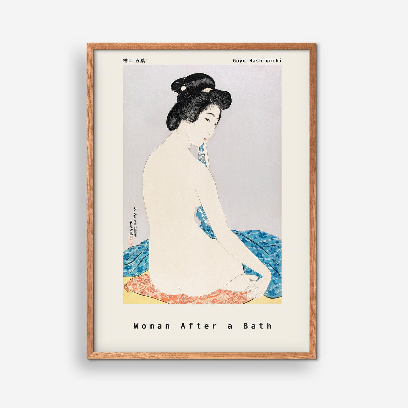Woman After a Bath - Goyõ Hashiguchi