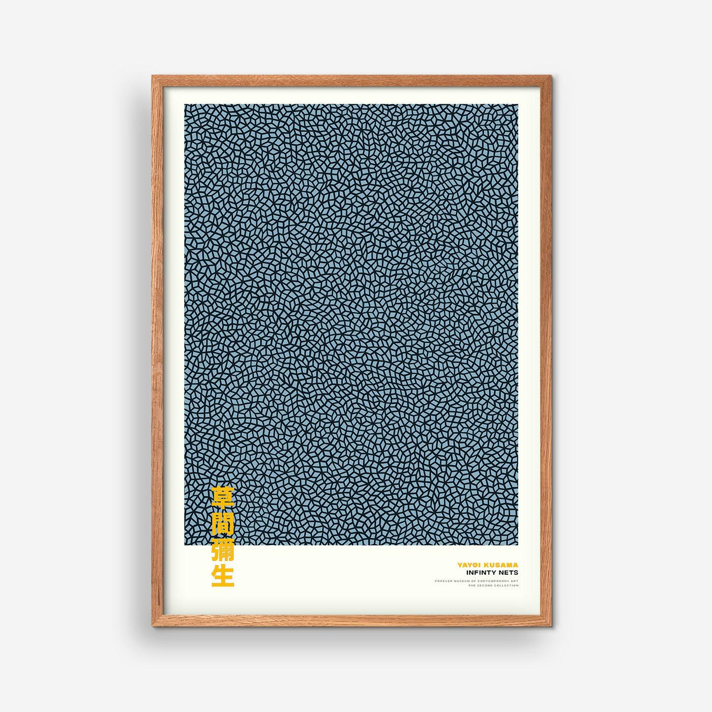 Infinity Nets Blue - Yayoi Kusama