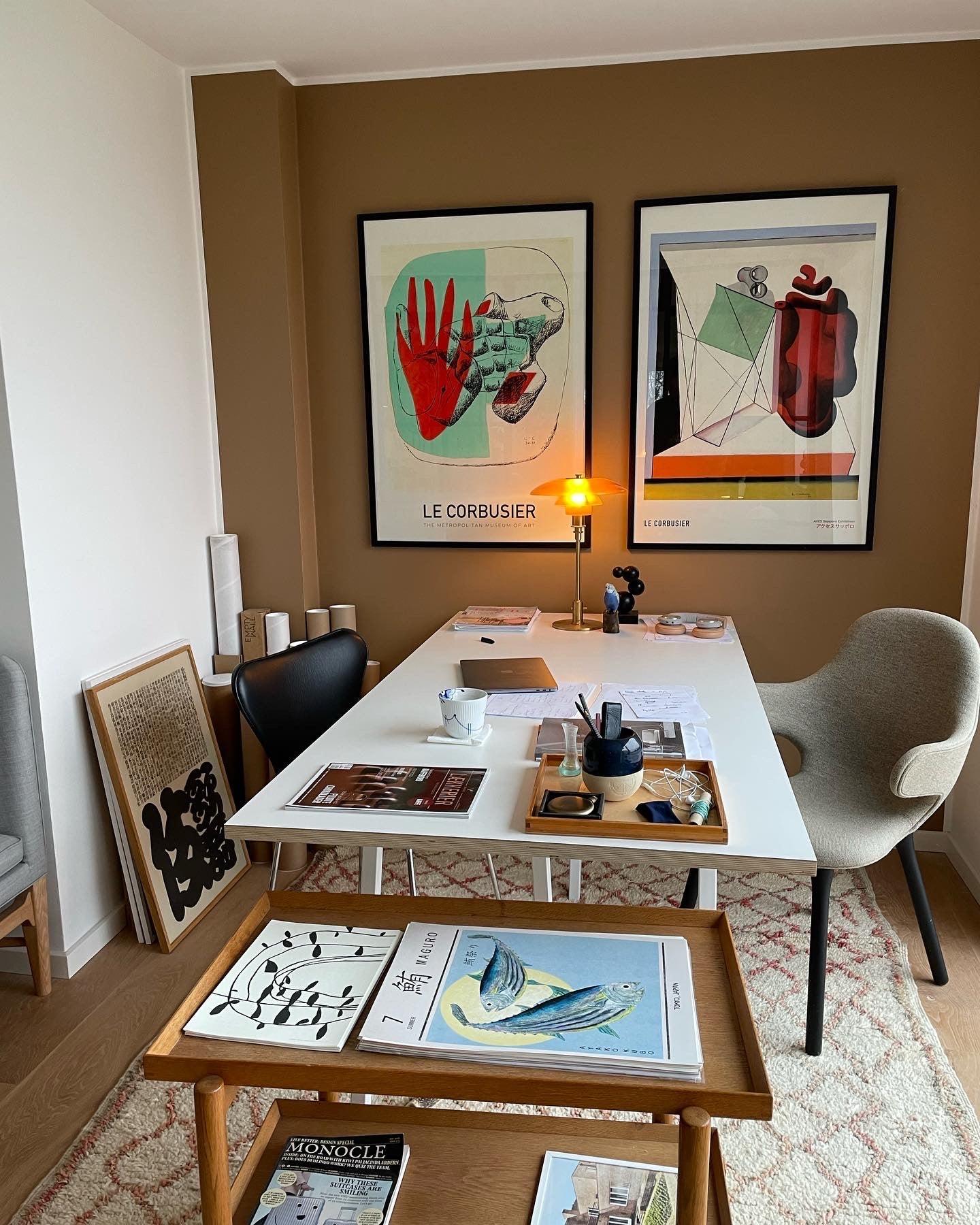 Le Corbusier Exhibition Poster 1955