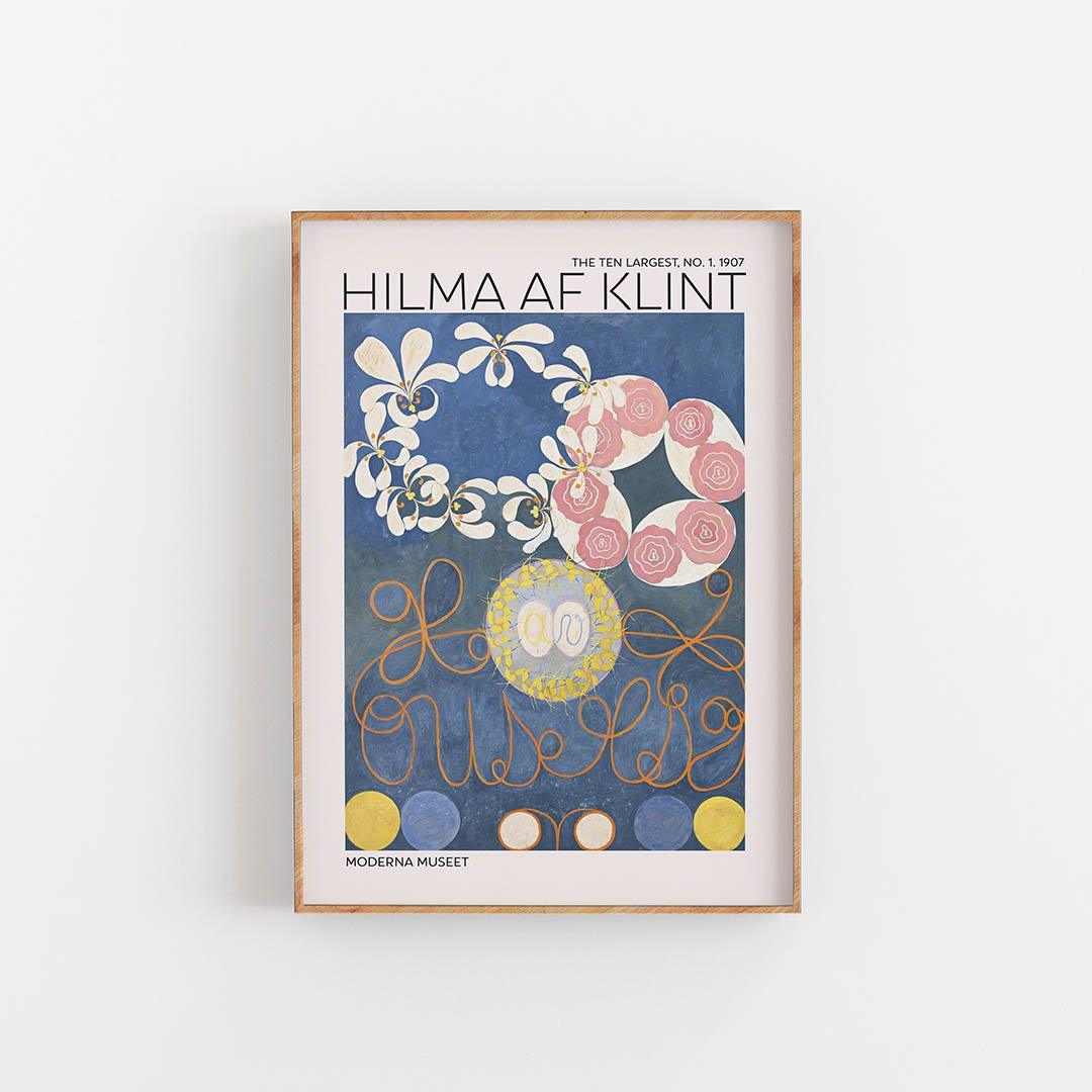 Hilma af Klint konsttryck, kusttryk, art print, poster, plakat