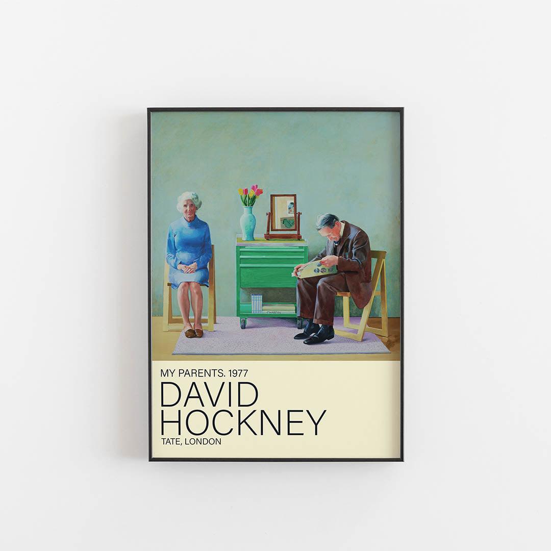 My Parents - David Hockney, 1977