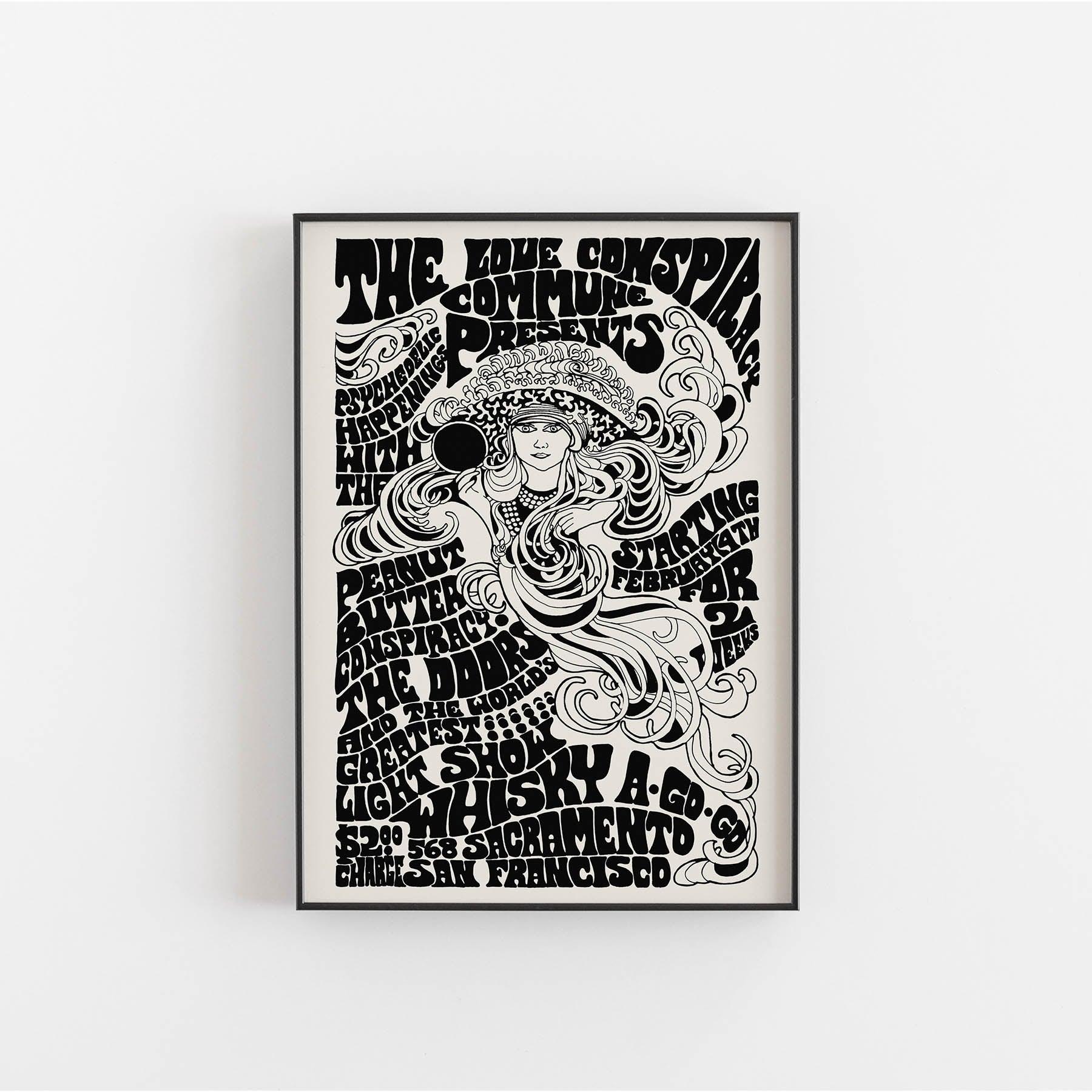 Doors - Whisky A-Go-Go music poster