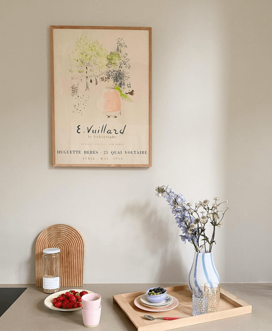 E. Vuillard Exhibition poster