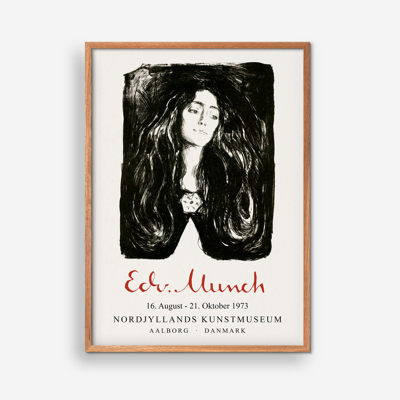 Edvard Munch exhibition poster II