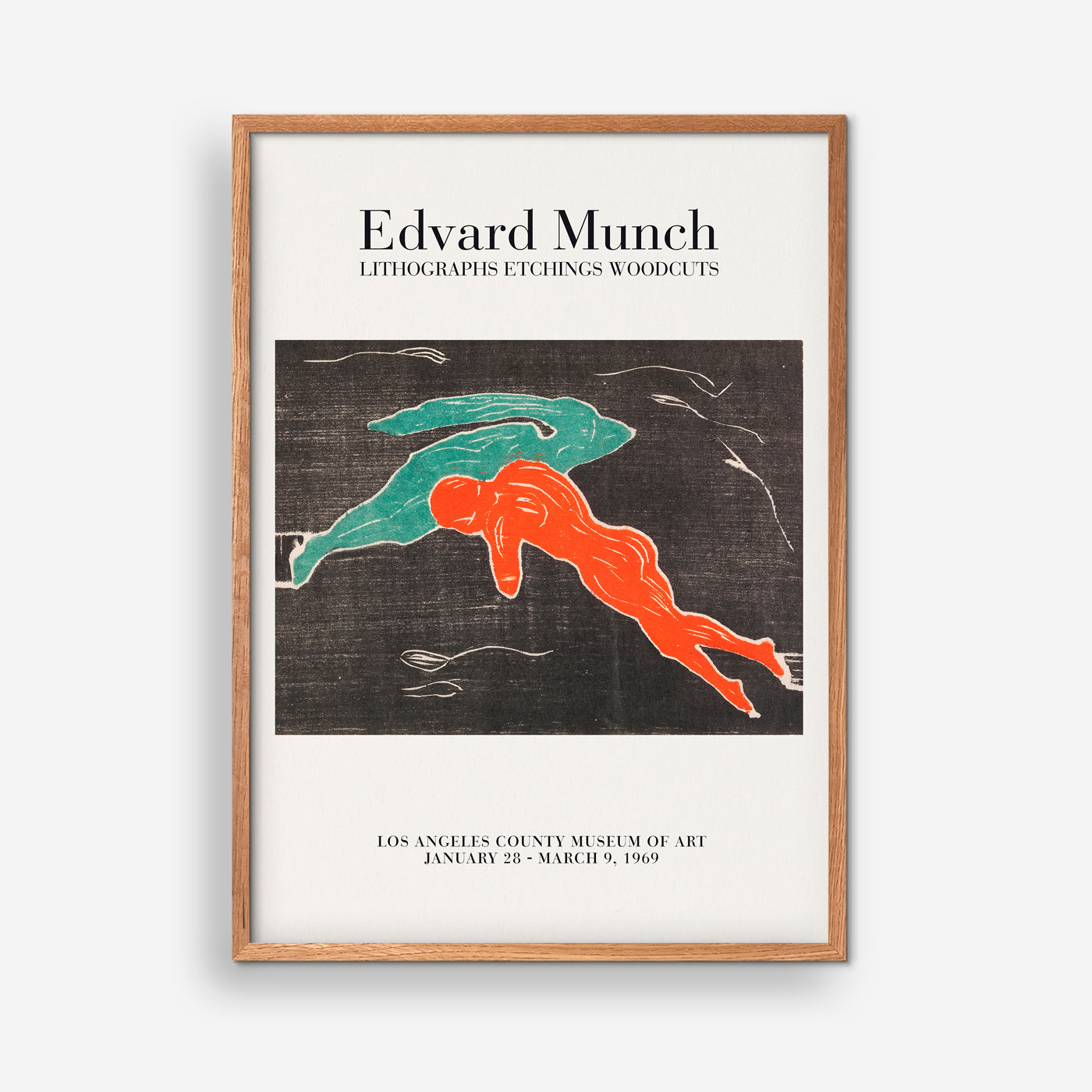 Edvard Munch exhibition poster III