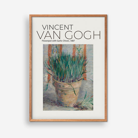 Flowerpot with Garlic Chives - Van Gogh