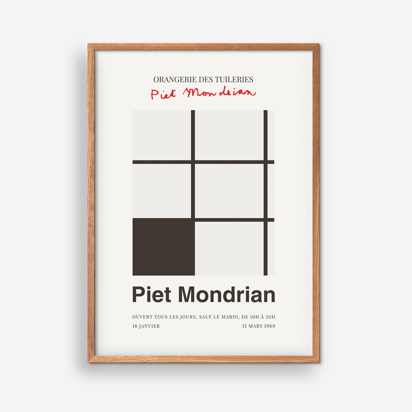 Piet Mondrian - Orangerie Des Tuileries