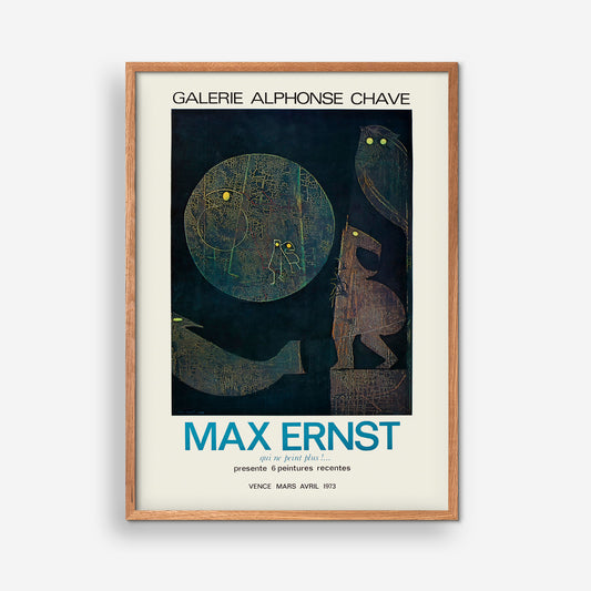 Max Ernst exhibition poster II