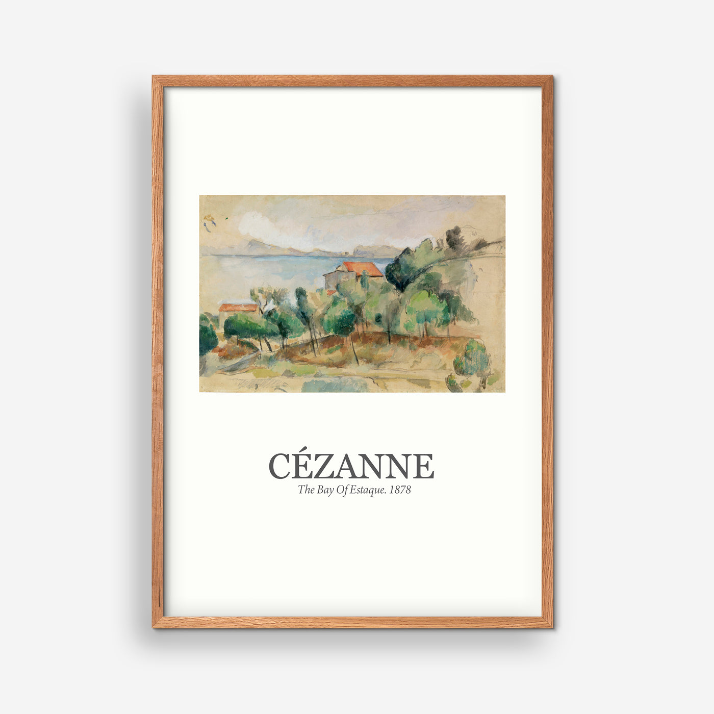 Paul Cézanne - The Bay Of Estaque 1878