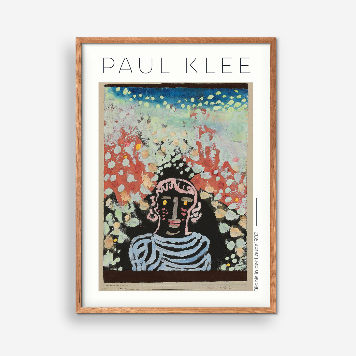 Bildnis in der Laube 1932 - Paul Klee
