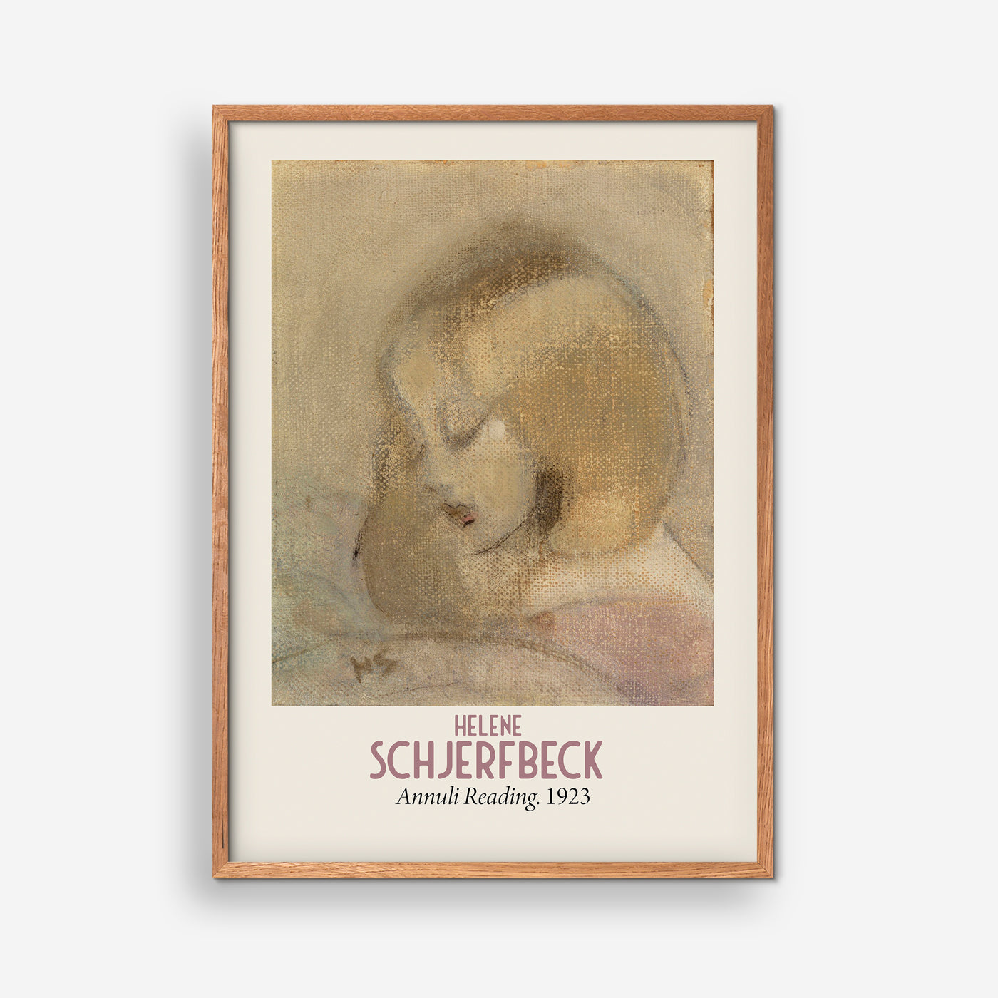 Helene Schjerfbeck - Annuli Reading 1923
