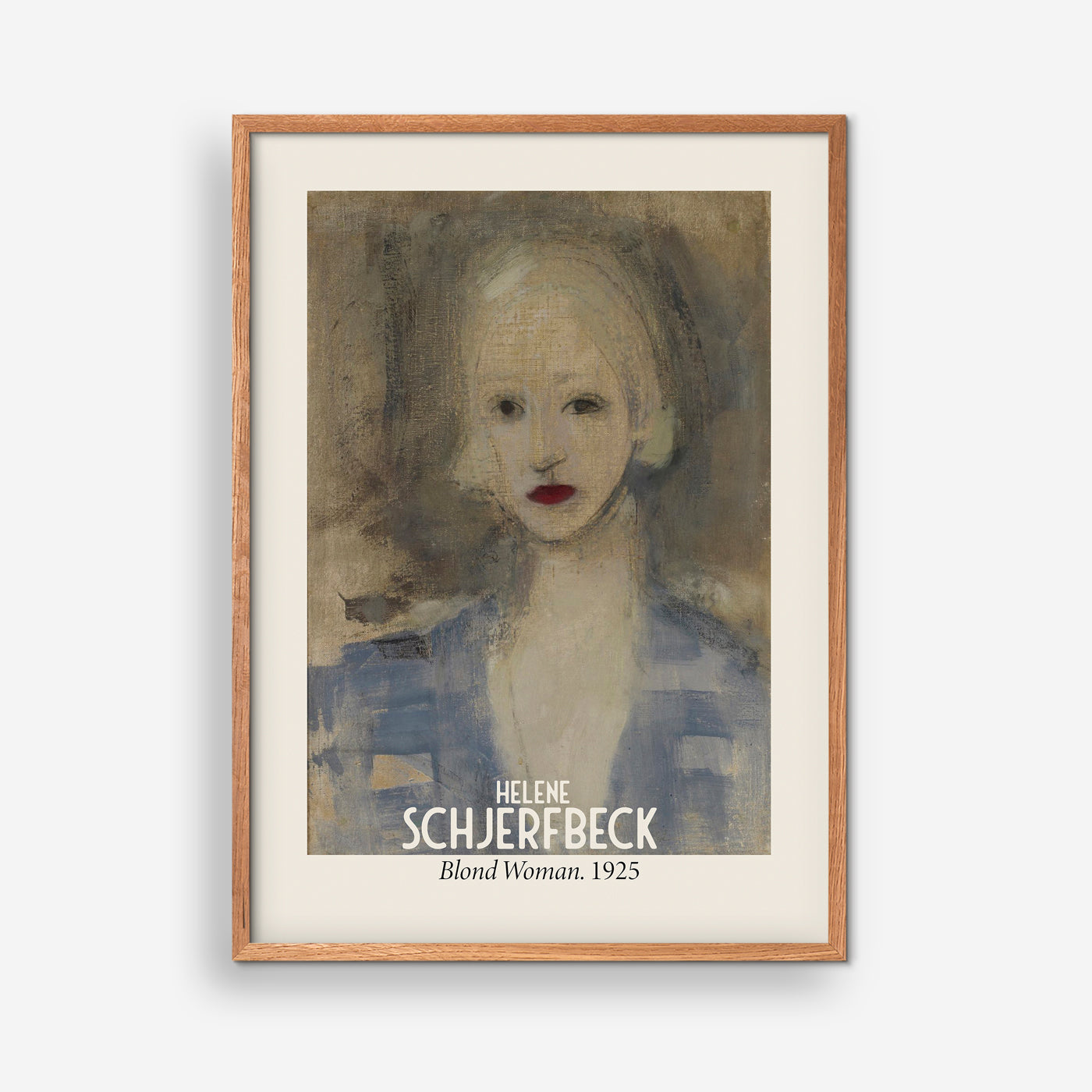 Helene Schjerfbeck - Blonde Woman 1925