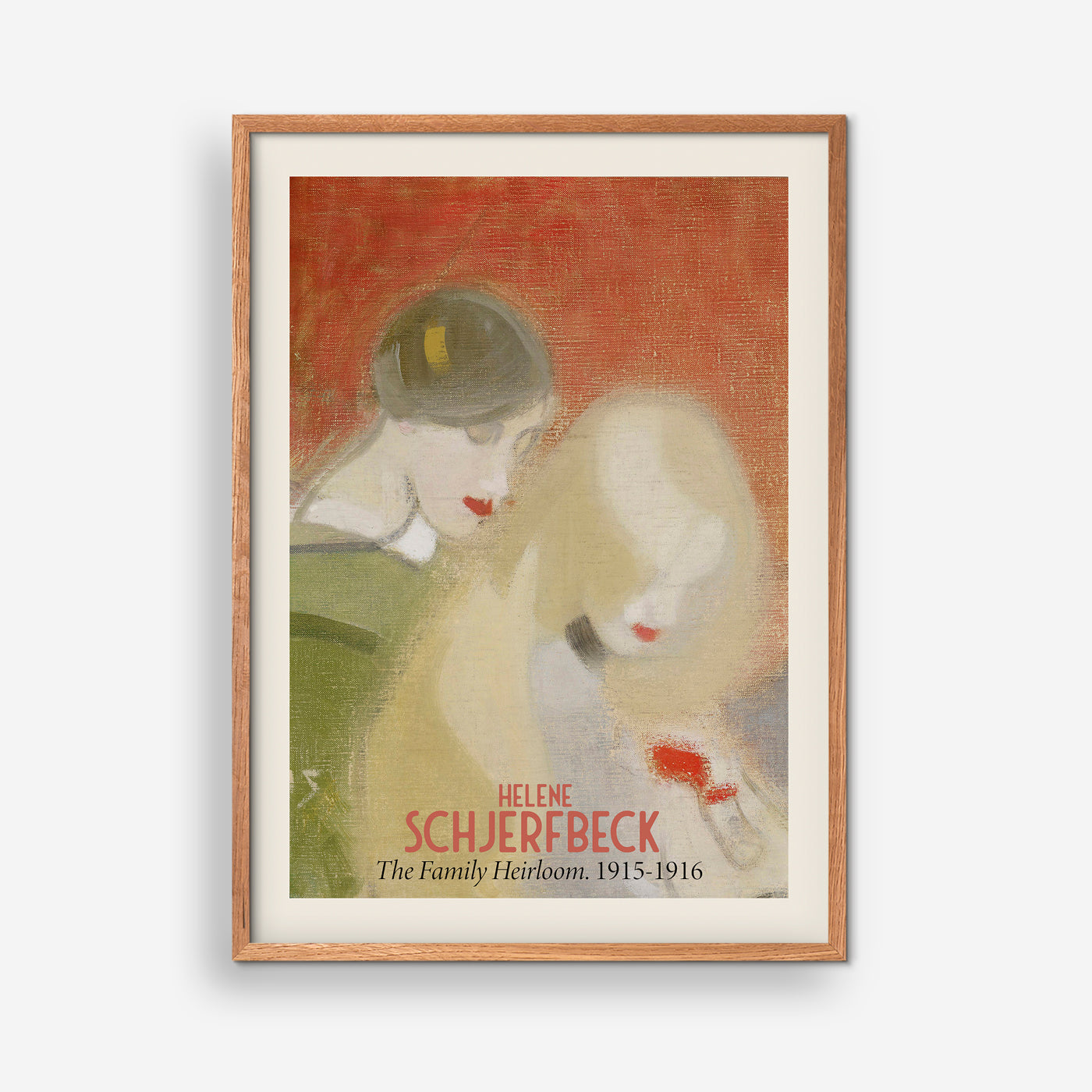 Helene Schjerfbeck - The Family Heirloom 1915 - 1916