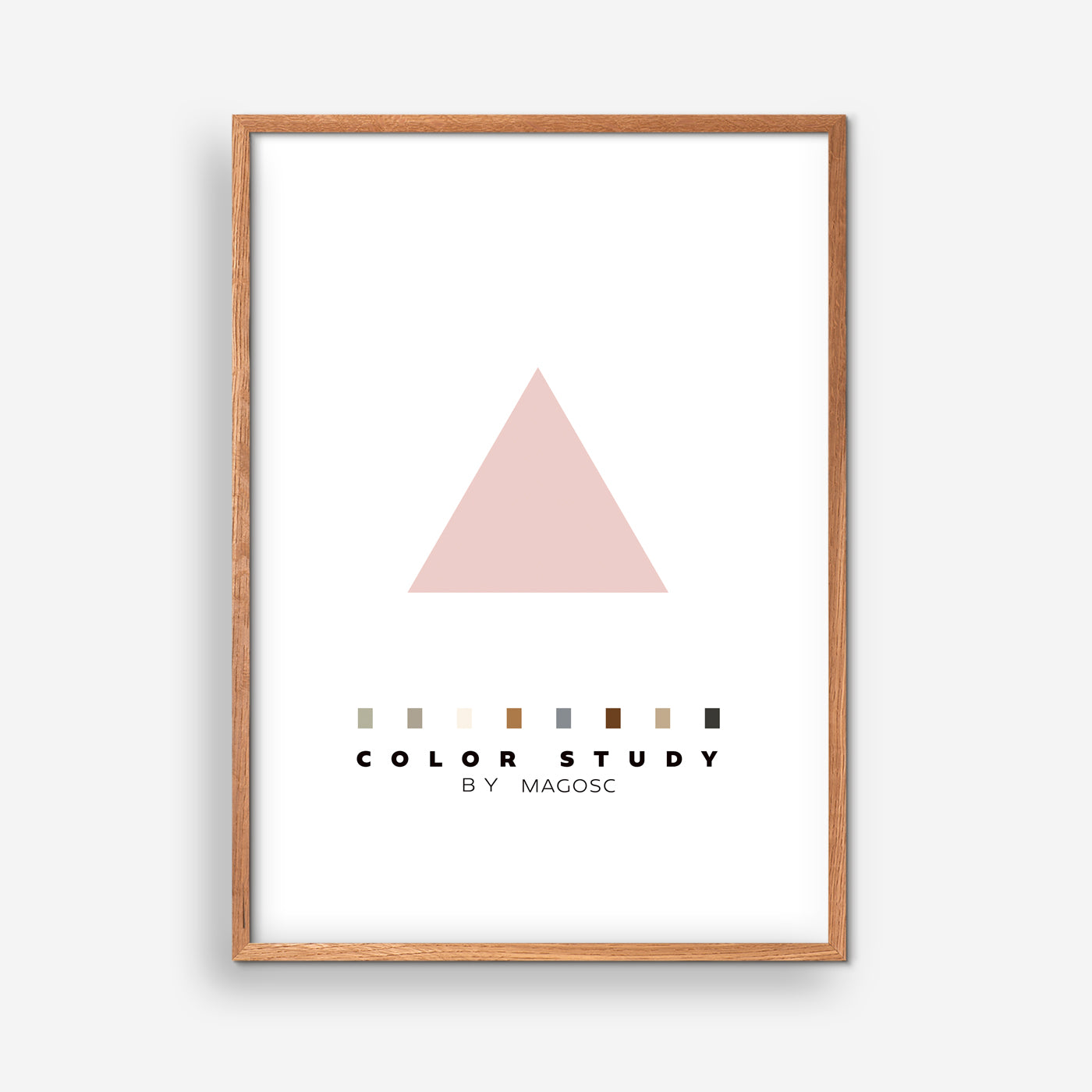 Color Study Rose Triangle by MAGOSC