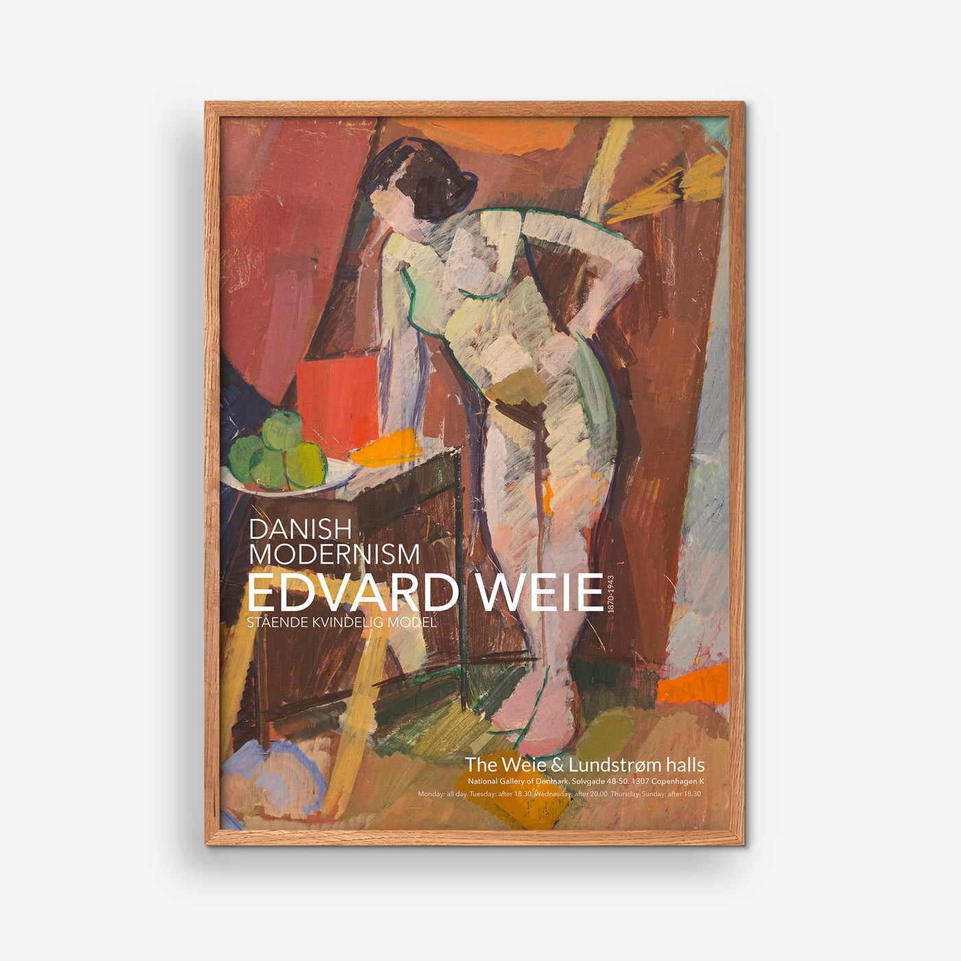 Standing female model - Edvard Weie
