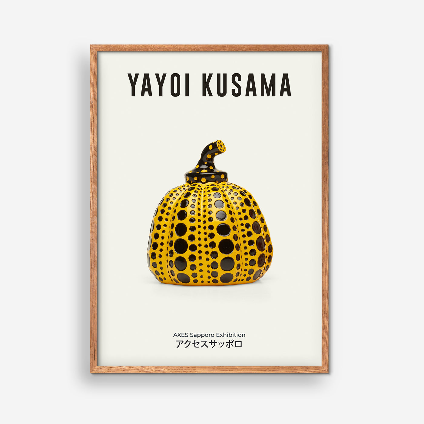 Black and Yellow Pumpkin - Yayoi Kusama