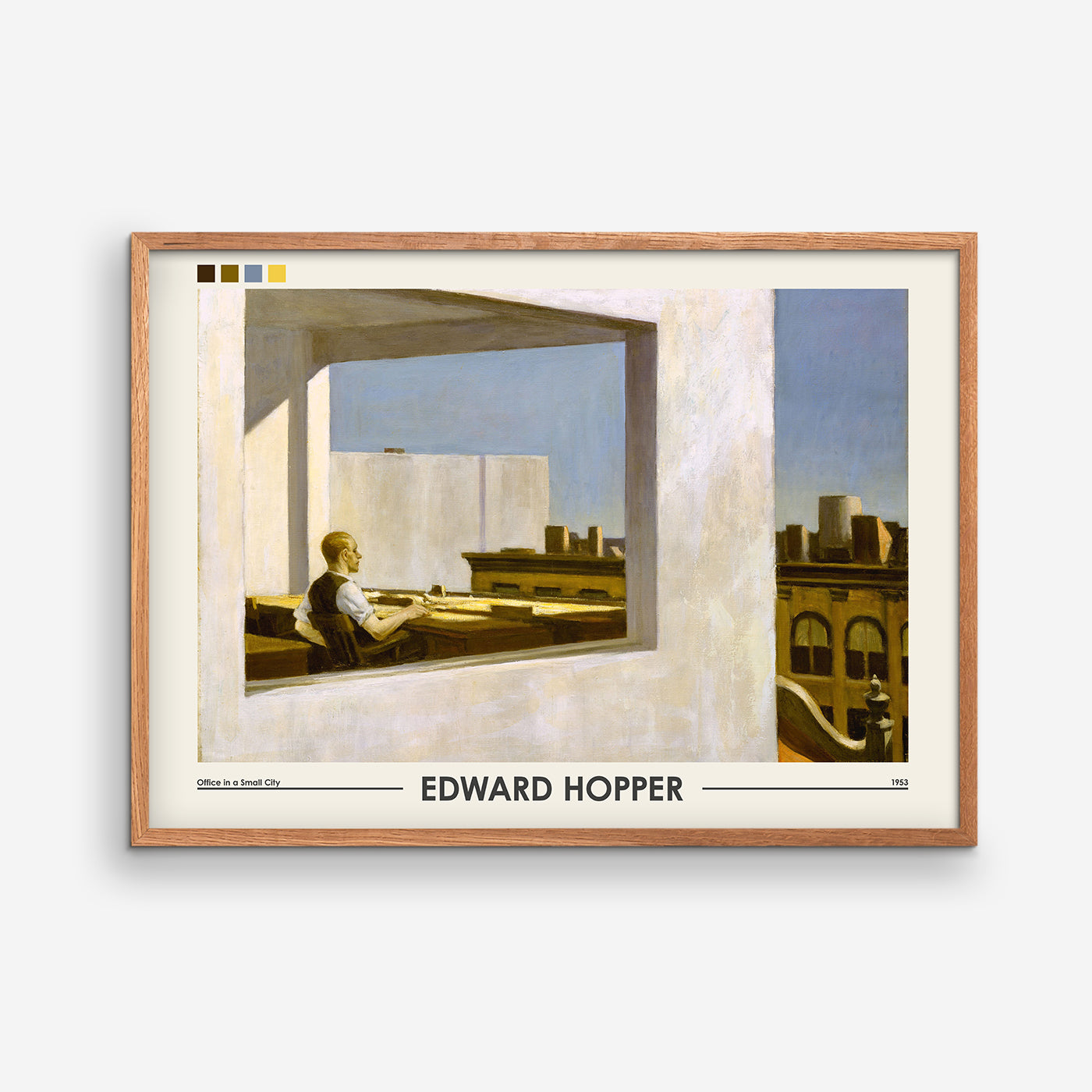 Office in a Small City - Edward Hopper