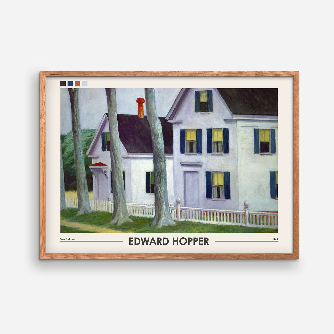 Two Puritans - Edward Hopper